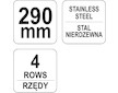 Kartáč drátěný ruční 290 mm
