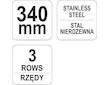 Kartáč drátěný ruční 340 mm
