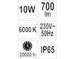 Reflektor s vysoce svítivou COB LED, 10W, 700lm, IP65