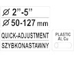 Řezač trubek 50 - 127 mm PVC, Al, Cu