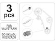 Sada na fixaci rozvodových kol 3ks