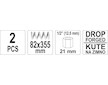 Stahovák pružin tlumičů automobilů 355 x 82 mm 2ks