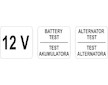 Tester autobaterií LED