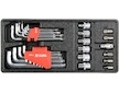 Vložka do zásuvky - sada imbus, torx, bity 31ks