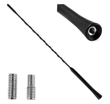 Auto anténa 41 cm, 5 / 6 mm, adaptér ANTM02 AMIO 01129