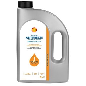 Chladící kapalina Shell Premium Antifreeze LongLife P-OAT, SHEPBT84B