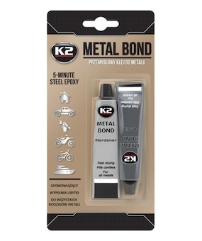 K2 METAL BOND - dvousložkové lepidlo na kovy 56g B116