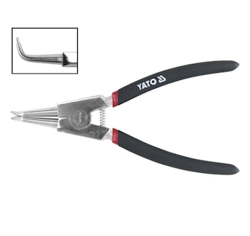 Kleště na ségrovky 200 mm vnější ohnuté CrV