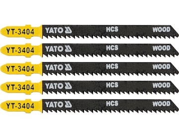 List pilový do přímočaré pily 100 mm na dřevo TPI10 5 ks