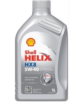 Motorový olej Shell Helix HX8 5W-40 1 l