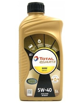Motorový olej Total Quartz 9000 5W-40 1 l