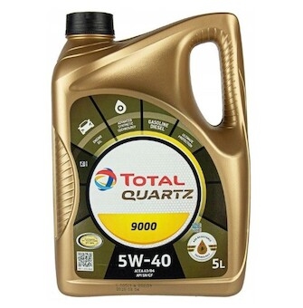 Motorový olej Total Quartz 9000 5W-40 5 l
