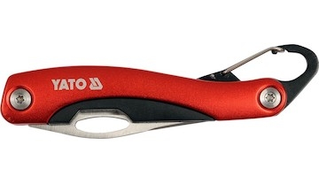 Nůž kapesní s karabinou čepel Bowie