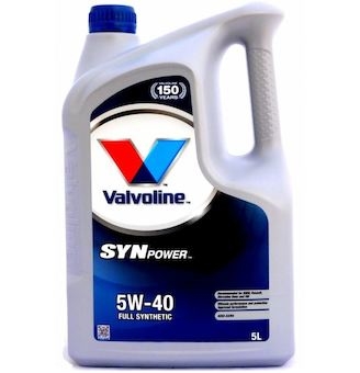 Motorový olej Valvoline SynPower 5W-40 4 l