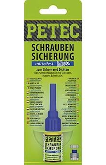 PETEC Zajištění šroubů 5G středně pevná 91005