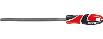 Pilník zámečnický trojhranný středně hrubý 300 mm