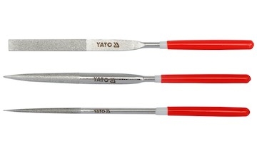 Sada pilníků jehlových diamantových 4 x 160 mm 3 ks