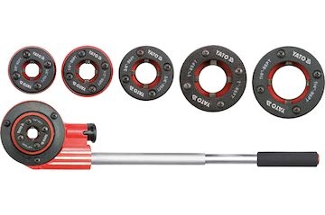 Sada závitníků na trubky 7 ks 9Cr2