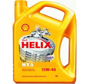Motorový olej Shell Helix HX5 15W-40 4 l
