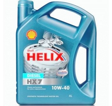 Motorový olej SHELL Helix HX7 Diesel 10W-40 4 l