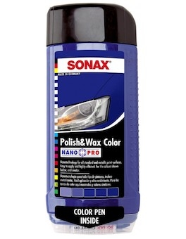 Sonax Barevná leštěnka NanoPro modrá 500 ml