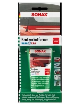 SONAX Odstraňovač škrábanců z plast. a plexi dílů 75 ml