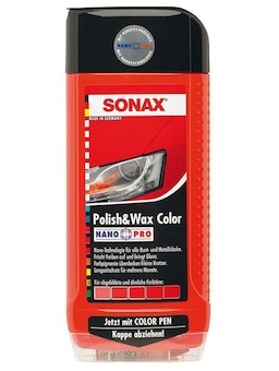 Sonax Barevná leštěnka NanoPro červená 500 ml