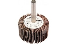 Kotouč lamelový radiální 40x20 P-60 s hřídelí 6 mm