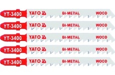 List do přímočaré pily 100 mm na dřevo TPI6 5 ks Bi-Metal