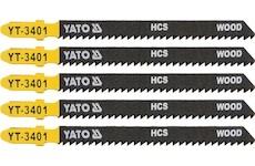 List pilový do přímočaré pily 100 mm na dřevo TPI10 5 ks