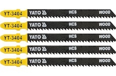 List pilový do přímočaré pily 100 mm na dřevo TPI10 5 ks