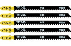 List pilový do přímočaré pily 115 mm na dřevo TPI8 5 ks