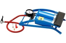 Nožní hustilka s manometrem dvoupístová CARTREND 10942