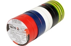 Páska izolační 12 x 0,13 mm x 10 m barevná 10 ks