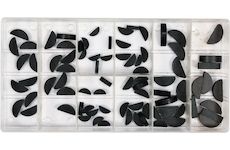 Segmentové (Woodruffovo) pero, sada 80 ks